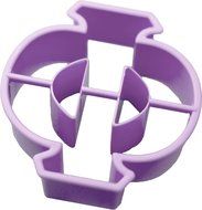 Greek Letter Phi Cookie Cutter (3 inches)