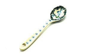 Polish Pottery Spoon - Small - Wisteria