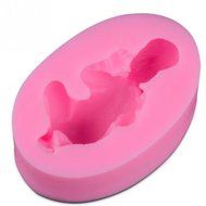 5 pcs Silicone Cute 3D Sleeping Baby Mold For Cake Decoration Cookware Dining Bar Non-Stick Kitchen Tool Chocolate... N3