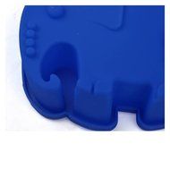Cute Cartoon Elephant Silicone Cake Mold, Creative Animal Shapes Mold For Microwave Oven N2