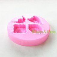 Mom&amp;pea 0600 Angel Shaped Silicone Mould for Fondant Cake Sugar Paste Cake Decoration 3d Cake Toppers Mold 7.6... N4