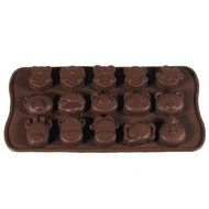 Silicone Cartoon Ice Cube Chocolate Candy Maker Mould Pan