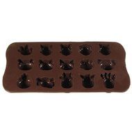 Silicone Cartoon Ice Cube Chocolate Candy Maker Mould Pan N2