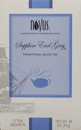 Novus Sapphire Earl Grey Tea, 12 Count Tea Bags