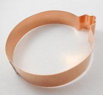 Vintage Round Christmas Tree Ornament Cookie Cutter N3