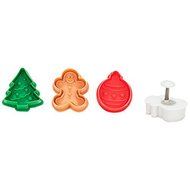 Patisse 01997 Christmas Plunger Cookie Cutter Set