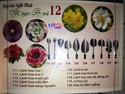 3D Jelly Tools Starter Kit - Type 12 - 3D Gelatin Art Tools - 10 pcs/set N2
