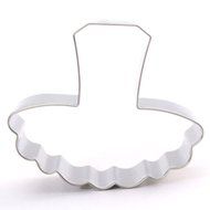Cake &amp; Cookie Cutters Ballet Skirt Shape Stainless Steel Cookie Cutter Fondant Cake Mold