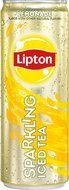 Lipton Sparkling Iced Tea, Raspberry flavor, 12oz Sleek Cans, (Pack of 12) N5