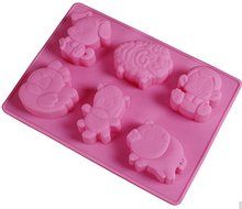 HSE Chinese Zodiac Designs Mold Animals Cake Mould Silicone Fandont Chocolate Bakeware Kitchen Accessories Cake...