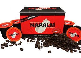 Coffee People DARK Roast Variety Sampler * JET FUEL &amp; BLACK TIGER * Extra Bold 48 K-Cups for Keurig Brewers N7