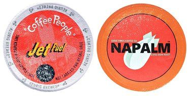 Coffee People DARK Roast Variety Sampler * JET FUEL &amp; BLACK TIGER * Extra Bold 48 K-Cups for Keurig Brewers N8