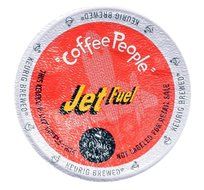 Coffee People DARK Roast Variety Sampler * JET FUEL &amp; BLACK TIGER * Extra Bold 48 K-Cups for Keurig Brewers N9