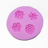 Goliton? Soft Silicone Fondant cake tool mold DIY baking cake mold flower modelling