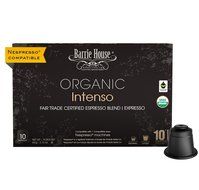 Nespresso Compatible Barrie House Fair Trade Organic Intenso Espresso Capsules 10 ct--Fits in Nespresso Original...
