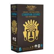 Nespresso Compatible Barrie House Fair Trade Organic Intenso Espresso Capsules 10 ct--Fits in Nespresso Original... N14