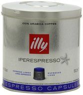 Illy Caffe Lungo Iperespresso 21 Capsules, Medium Roast, 4.6 Ounce N9