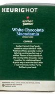 Archer Farms K-Cup White Chocolate Macadamia Coffee Light Roast 18 Count (1 Box) N5