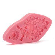 &quot;Silicone Jewelry Fondant Cake Mold Pendant Brooch Soap Chocolate Mould shopping N3
