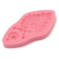 &quot;Silicone Jewelry Fondant Cake Mold Pendant Brooch Soap Chocolate Mould shopping N5