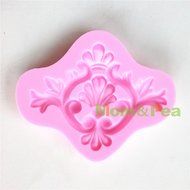 Mom&amp;pea 0596 Silicone Mould for Fondant Cake Sugar Paste Cake Decoration 3d Cake Toppers Mold 9.5*7.9*0.9cm 40g N3