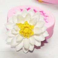 Silicone Molds DIY 3d Lotus Pattern Cupcake Cake Mould Kitchen Baking Tools Soap Cake Decorating Baking Supplies... N6