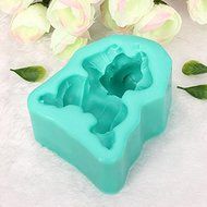 Baby Lying On Front Cake Mold 3D Silicone Fondant Mould N4
