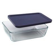 Pyrex Simply Store 6-Piece Rectangular Glass Food Storage Set N2