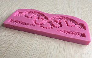 HSE Beautiful Flower Shape 3D Silicone Cake Fondant Mould Tools Cookware Dining Bar Non-Stick Cake Decorating... N2
