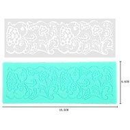 Flower Lace Cake Mold Silicone Cakes Fondant Mould N5