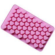 "55 Cells Heart Silicone Cake Mold" shopping