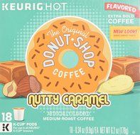 The Original Donut Shop Nutty Caramel - 18 ct N3