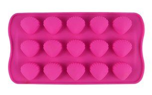 4pcs Silicone Non Stick DIY Cake Bread Mold Chocolate Jelly Candy Cookie Baking Mould 15-Cavity DG005 (coffee) N4