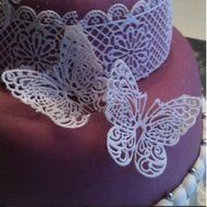 Bhbuy 1pc Butterfly DIY Silicone Lace Sugar Craft Fondant Mold Cake Mould Decoration N3