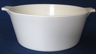 Corning Ware White 2-1/2 Qt Casserole B-2-1/2-B with Lid N2