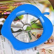 ASDOMO Large Stainless Steel Fruit Slicer Cutter and Divider Melons Watermelon Pineapple Apple Slicer Color Shipped... N13