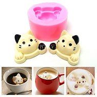 "3D Silicone Cute Cat Head Shape Cake Mold Mould Fondant Decoration Tool" shopping N3
