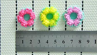 WilsonBaking Love Collection - Flowers Crown Headbands Mold Decorations Silicone Mold Silicone Fondant Lace Molds... N3