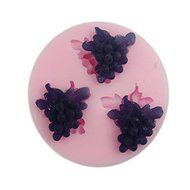 Grape Double Sugar Silicone Mold Cake Decoration Mold Chocolate Mould Soap Mold Baking Tools N2