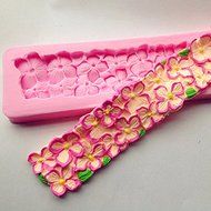 Silicone Baking Mold Cake Four Petal Flowers Fondant Chocolate Cake Mould Lace D?cor N2