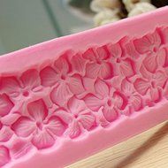 Silicone Baking Mold Cake Four Petal Flowers Fondant Chocolate Cake Mould Lace D?cor N6
