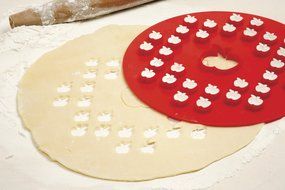 Norpro 3259 Apple Pie Top Cutter, 10-Inch, Red N2