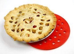 Norpro 3259 Apple Pie Top Cutter, 10-Inch, Red N3