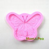 Mom&amp;pea 0517 Butterfly Lace Shaped Silicone Mould for Fondant Cake Sugar Paste Cake Decoration 3d Cake Toppers... N4