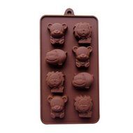 High Temperature Resistance Silicone Three Animal Cake Mold