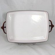 Dansk Kobenstyle Baker, Brown Enamel on Steel, Medium, 13' x 10" N2