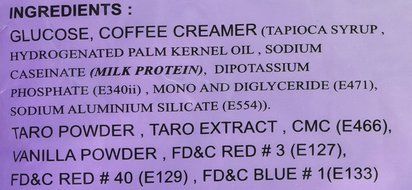 Possmei Bubble Tea Mix Instant Powder, Taro, 2.2 Pound N4