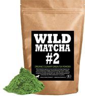 Organic Matcha Green Tea Powder, Wild Matcha #2 Culinary Grade, Authentic Japanese Matcha Grown In The Mountains...