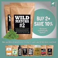 Organic Matcha Green Tea Powder, Wild Matcha #2 Culinary Grade, Authentic Japanese Matcha Grown In The Mountains... N3