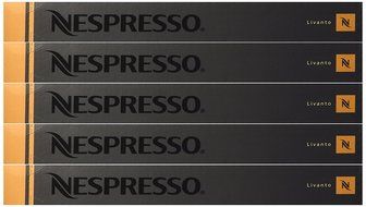 Nespresso OriginalLine Capsules: Livanto, 50 Count